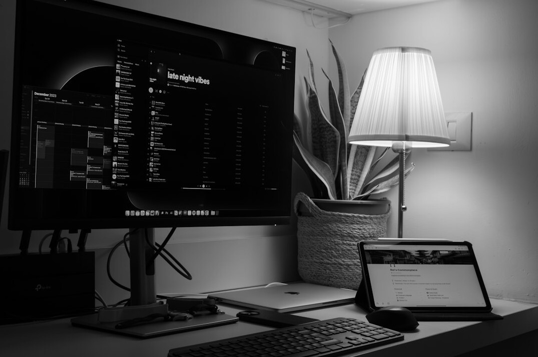 professional developer at workspace
